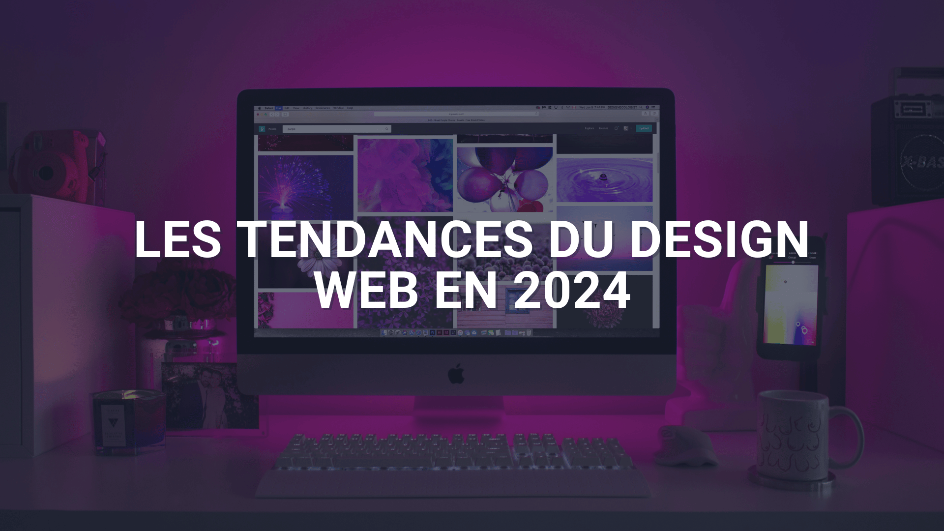 Queles sont les tendances du design web en 2024